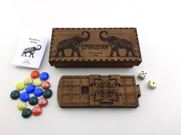 Чаупар. Традиционная индийская настольная игра