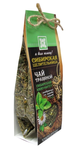 Чай травяной Сибирский иммунитет Живница + заговор внутри. 40г