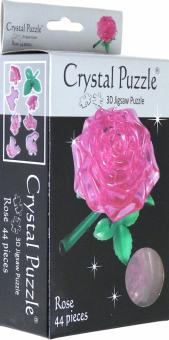 3D головоломка Роза розовая (90213)