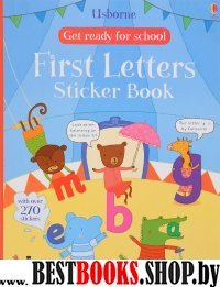 Get Ready for School: First Letters Sticker Book