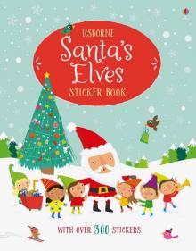Santas Elves Sticker Book'