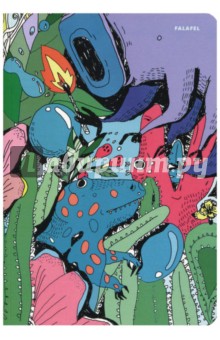 Блокнот 40л,А5,нел, Acid garden крем.бумага 455365