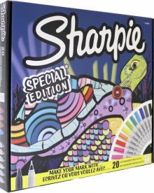 Набор маркеров перм. SHARPIE Черепаха 20шт,2115767