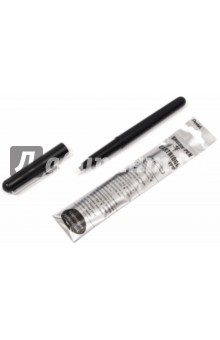 Ручка-кисть д/каллиграфии (в комплекте 4картриджа)