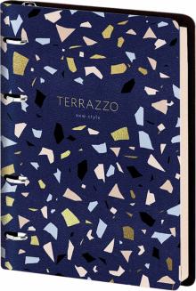 Тетрадь на кольцах 80л. "Terrazzo" Nr4A5_30744