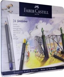 Карандаши 24цв Faber-Castell "Goldfaber" (114724)