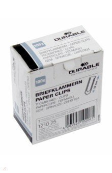 Скрепки 32мм 100шт оцинкованные (1210-25)