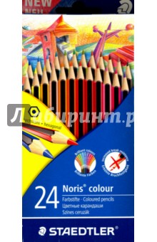 Карандаши 24цв Noris Colour Wopex (185CD24LQ)
