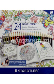 Карандаши 24цв Noris Club Wopex J.Basford 185C24JB