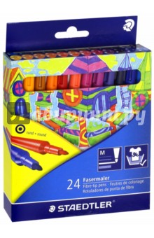 Фломастеры 24цв Noris Club (325C24)