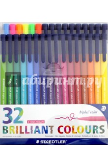 Фломастеры 32цв Triplus Сolor (323TB32)