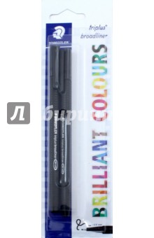 Набор капил. ручек 2шт Triplus черный 338-9BK2