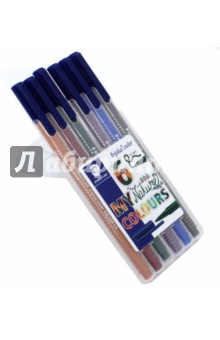 Набор фломастеров 6цв Triplus Сolor (323SB6CS2)