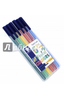 Набор фломастеров 6цв Triplus Сolor (323SB6CS4)