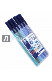 Набор фломастеров 6цв Triplus Сolor (323SB6CS5)