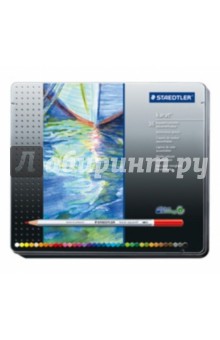 Карандаши акв. 36цв метал.кор 125M3605