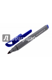 Маркер перман. 1-2мм Triplus синий, треуг (3452-3)