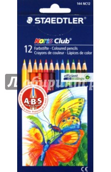 Карандаши 12цв. NorisClub 144NC1210
