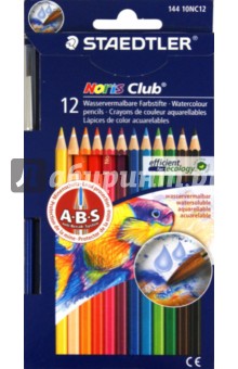 Карандаши акв. 12цв. NorisClub 144 (10NC12)