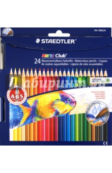 Карандаши акв. 24цв Noris Club 14410NC24