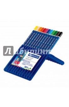 Карандаши акв. 12цв Ergosoft трехгр. 156SB1210