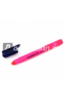 Текстовыделитель гелевый 3мм розовый неон 264-23
