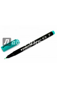 Маркер перманентный зеленый 0,6мм Lumocolor F