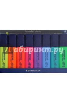 Набор текстовыделителей 8цв 1-5мм Classic 364WP803