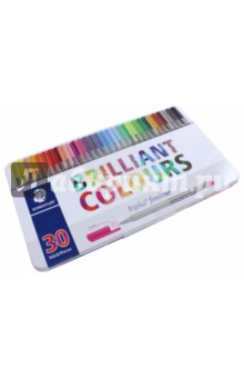 Набор капил. ручек 30цв Triplus (334M30)