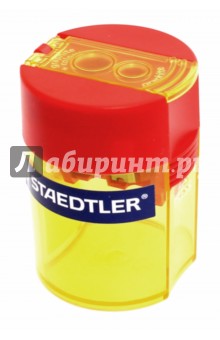 Точилка 2 отверстия, с контейнером (512006)