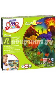 FIMO kids create&play "Дино": 4х42 гр.+акс