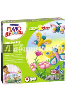 FIMO kids create&play "Бабочка": 4х42 гр.+акс.