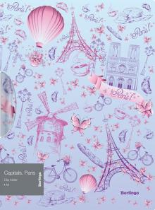 Папка с клипом А4 "Capitals. Paris" FCl_A4401