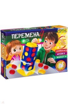 Игра настольная семейная 4 ПЕРЕМЕНА (Ф86619)