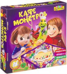 Игра настольная семейная  КАФЕ МОНСТРОВ (Ф95683)