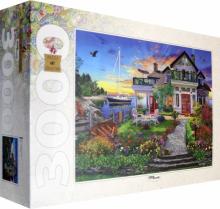 85021 Мозаика "puzzle" 3000 "Дом на берегу залива"