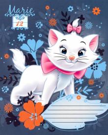 Тетрадь 12л лин Marie Cat ассортимент ЕАС-D3192/5