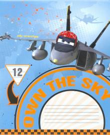Тетрадь 12л лин Planes ЕАС-D3029/5
