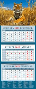14208 2022 Календарь Год тигра. Мол кра в зар тр