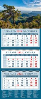 14251 2022 Календарь Великолепный пейзаж с сосной