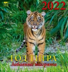 30208 2022 Календарь Год тигра. Забавные тигрята