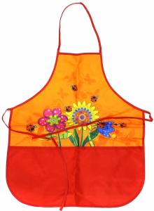 Фартук д/труда и рисования ЦВЕТЫ, 36755-24