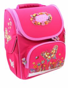 Ранец школьный РАДУЖНАЯ БАБОЧКА,39935