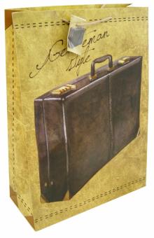 Пакет бумажный 33*45,7*10,2 "Дипломат" (40860)