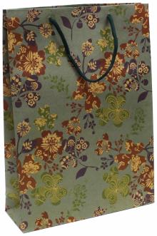 Пакет бумажный 24х33х8 Праздничный букет (43727)