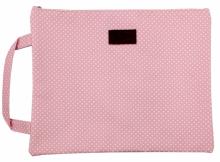 Папка д/тетрадей 33*24,кожзам,ГОРОШЕК,с ручк,44149