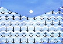 Папка для документов А5,ЯКОРЯ,48227