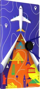 Папка-органайзер для путеш.САМОЛЕТ,6отдел,48311