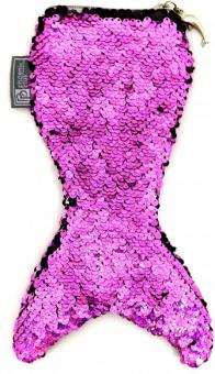 Пенал шк. ХВОСТ РУСАЛКИ ФИОЛЕТОВЫЙ,пайетки,48596