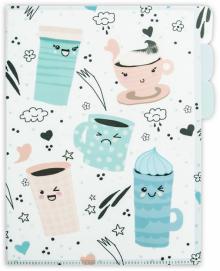 Папка-уголок д/документов А4 Кофе,49678